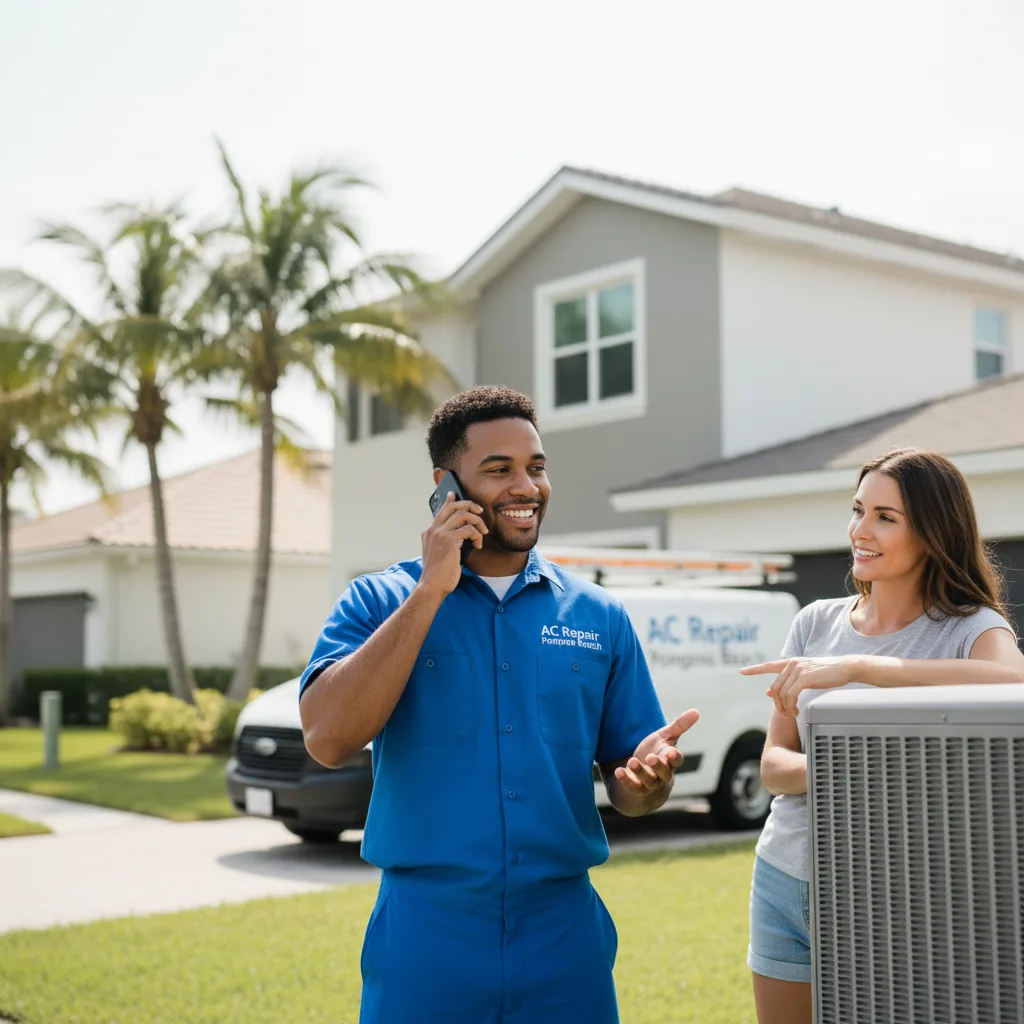 AC Repair Pompano Beach customer support in Frederick